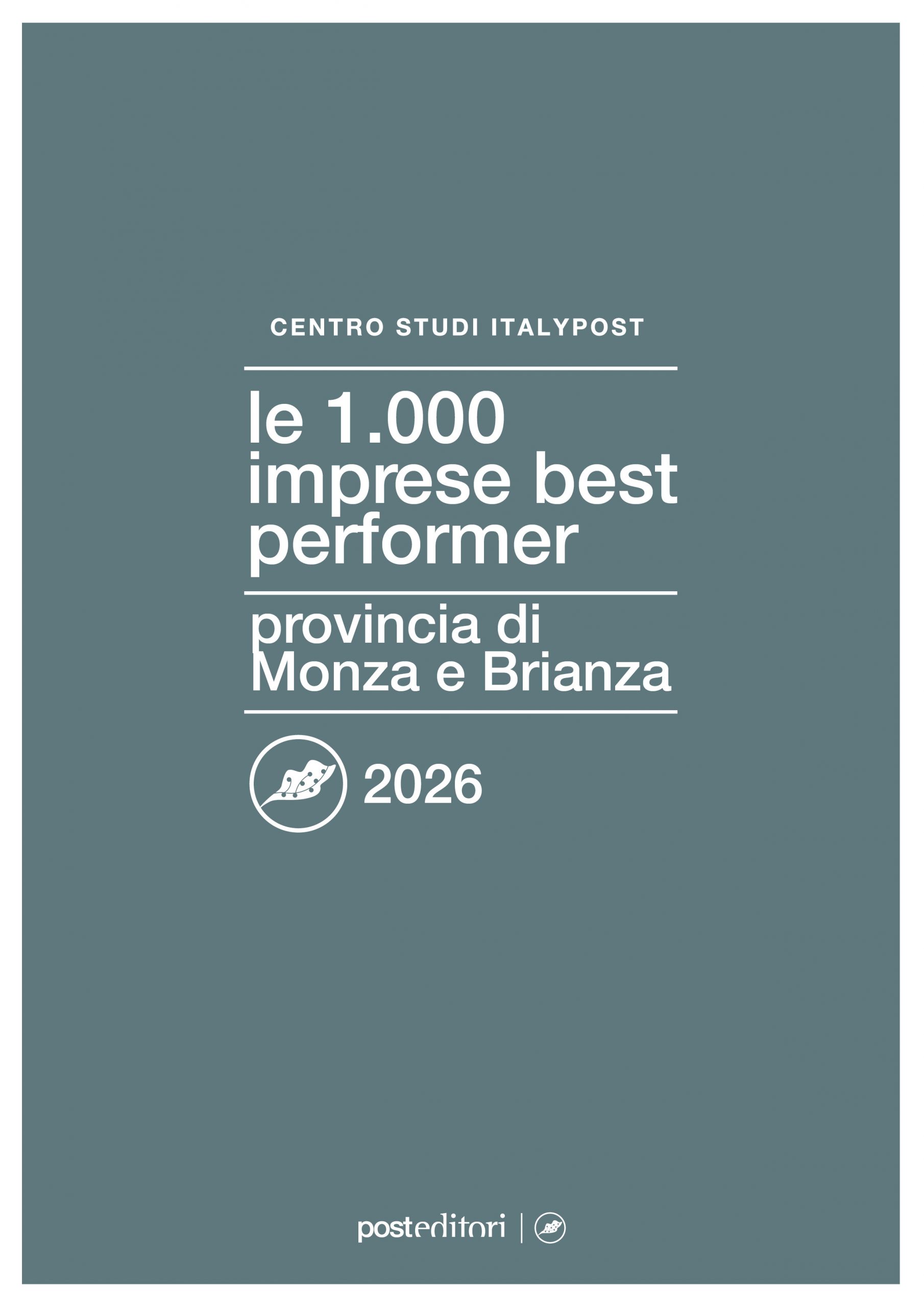 Le 1000 imprese best performer 2026 - Provincia di Monza e Brianza